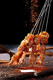 五花肉串
