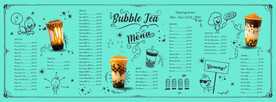 奶茶价目表