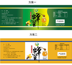 蜂蜜标签设计