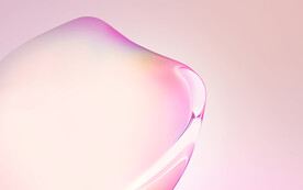 粉色3d渐变液体流体线条背景