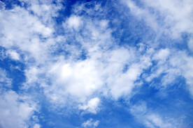 蓝天白云
