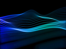 发光线条科技背景