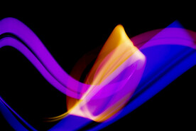 发光线条科技背景