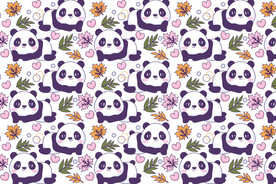 熊猫插画
