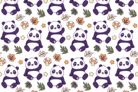 熊猫插画