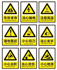 安全警示标识