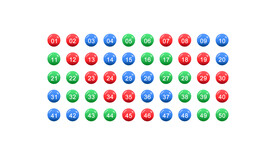 渐变立体数字图标