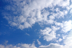 蓝天白云
