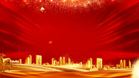 红色喜庆节日背景