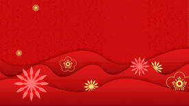 红色喜庆节日背景