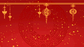 红色喜庆节日背景