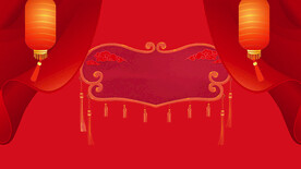 红色喜庆背景