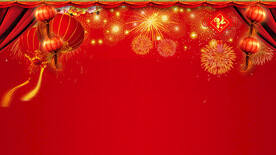 红色喜庆背景