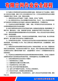 有限空间作业安全规程