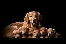  金毛犬 