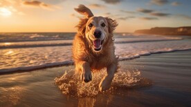  金毛犬 