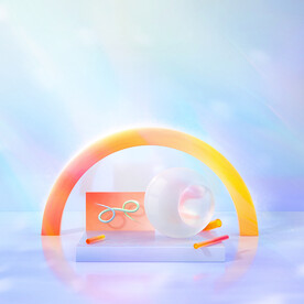 C4D模型 电商背景