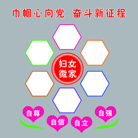妇女微家风采
