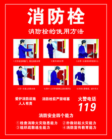 消防栓使用方法