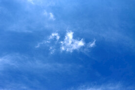 蓝天白云
