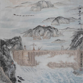 国画水墨画
