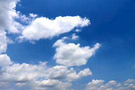 蓝天白云