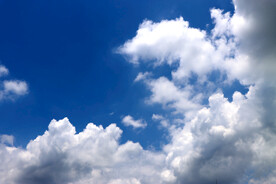 蓝天白云