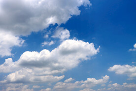 蓝天白云