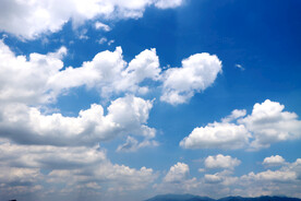 蓝天白云