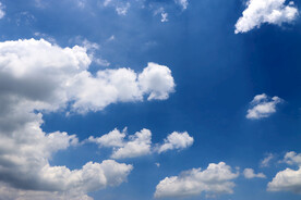 蓝天白云