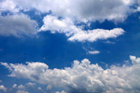 蓝天白云