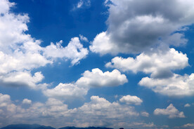 蓝天白云