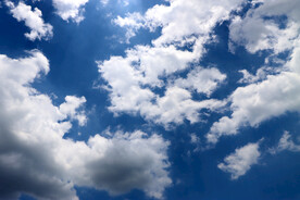 蓝天白云