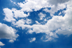 蓝天白云