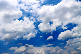 蓝天白云
