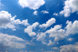 蓝天白云