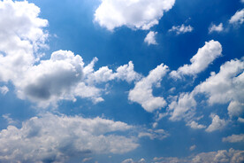 蓝天白云