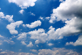 蓝天白云