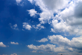 蓝天白云