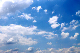 蓝天白云