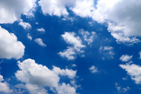 蓝天白云