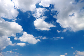 蓝天白云