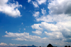 蓝天白云