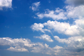蓝天白云