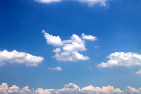 蓝天白云