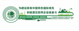 电网文化走廊企业文化墙