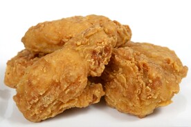 炸鸡腿美食