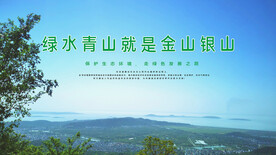 绿水青山就是金山银山