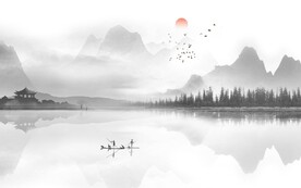 山水画 