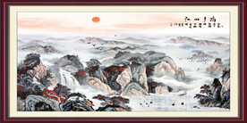 山水画 